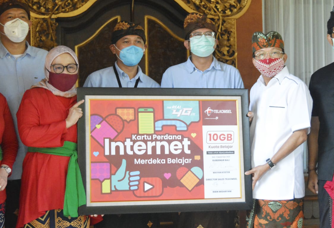 Gubernur Koster Harap Pembelajaran Daring Masa Pandemi Dijadikan Momentum Pendidikan Menuju Digitalisasi Pemerintah Provinsi Bali