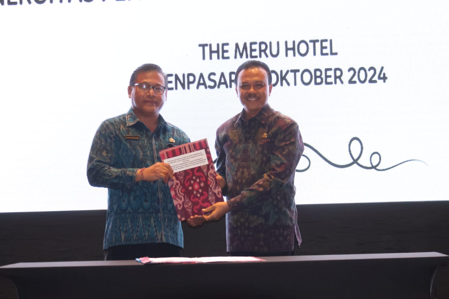 Tandatangan Perjanjian Kerja Sama Pks Pemerintah Provinsi Bali Dan